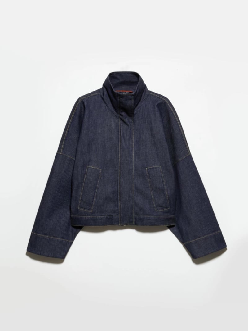 MAX&Co.牛仔短夾克