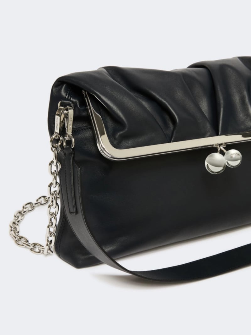 WEEKEND納帕皮亮面手提包