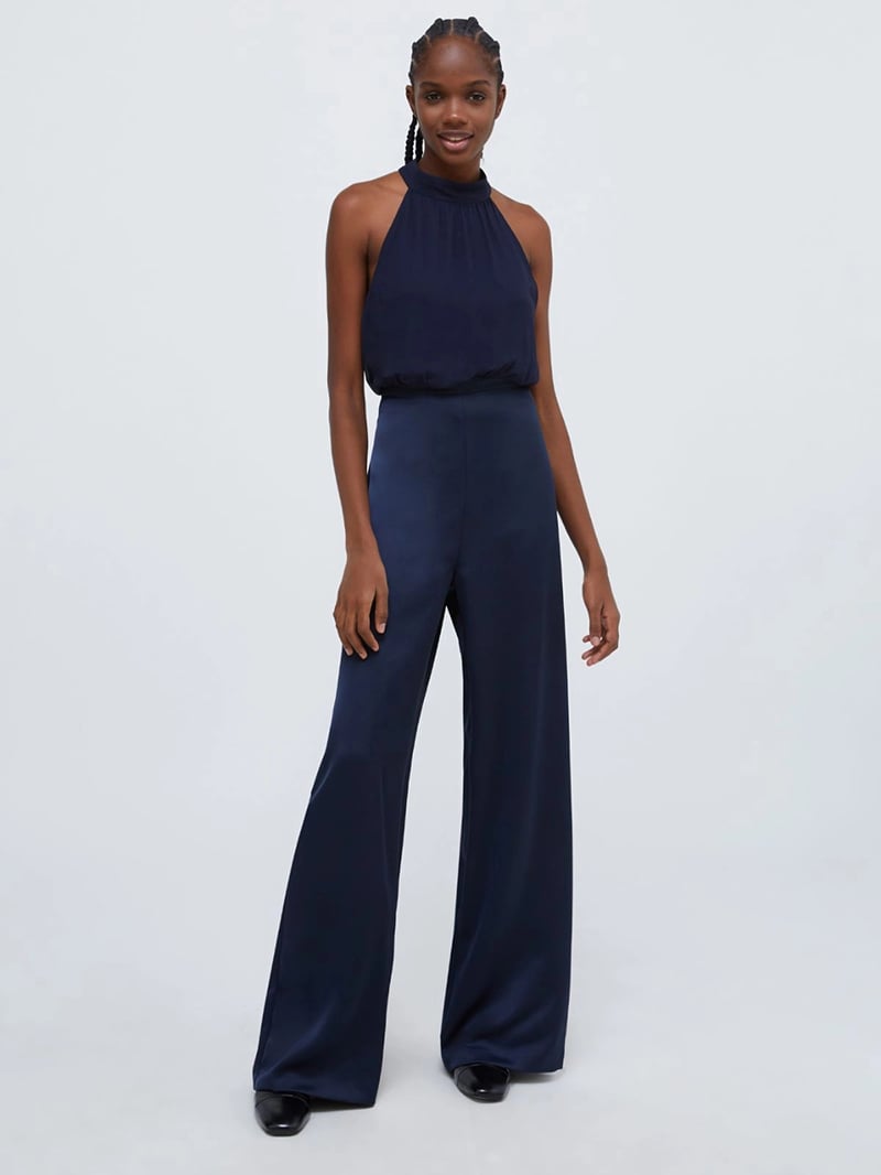 現貨MAX&Co.圍巾領掛脖連身寬褲