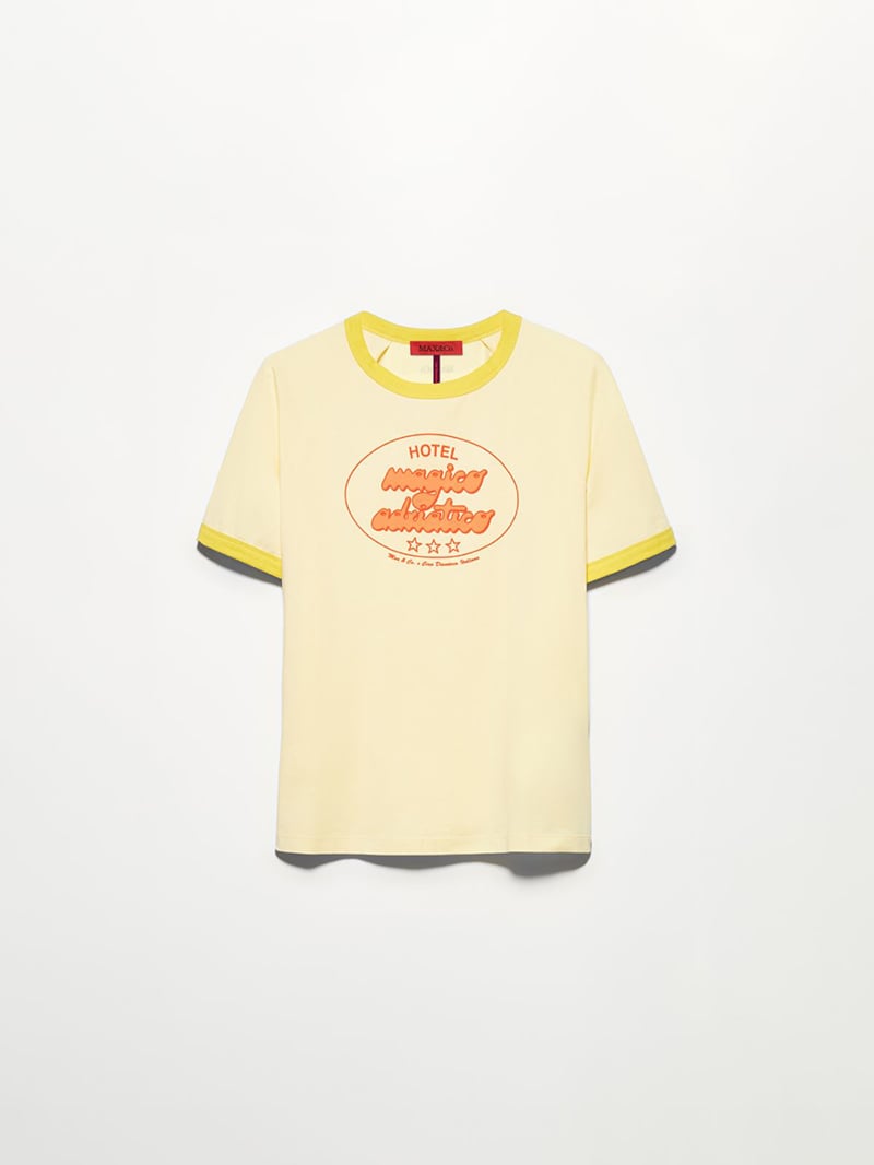 MAX&Co.復古印花短T