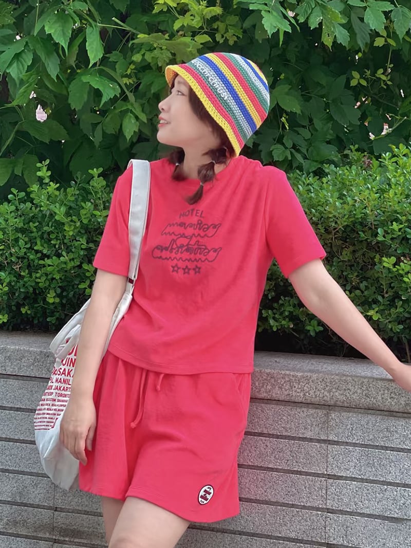 MAX&Co.毛巾布短T