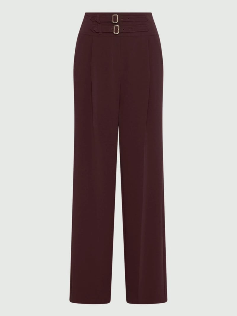 MARELLA縐紗高腰長褲