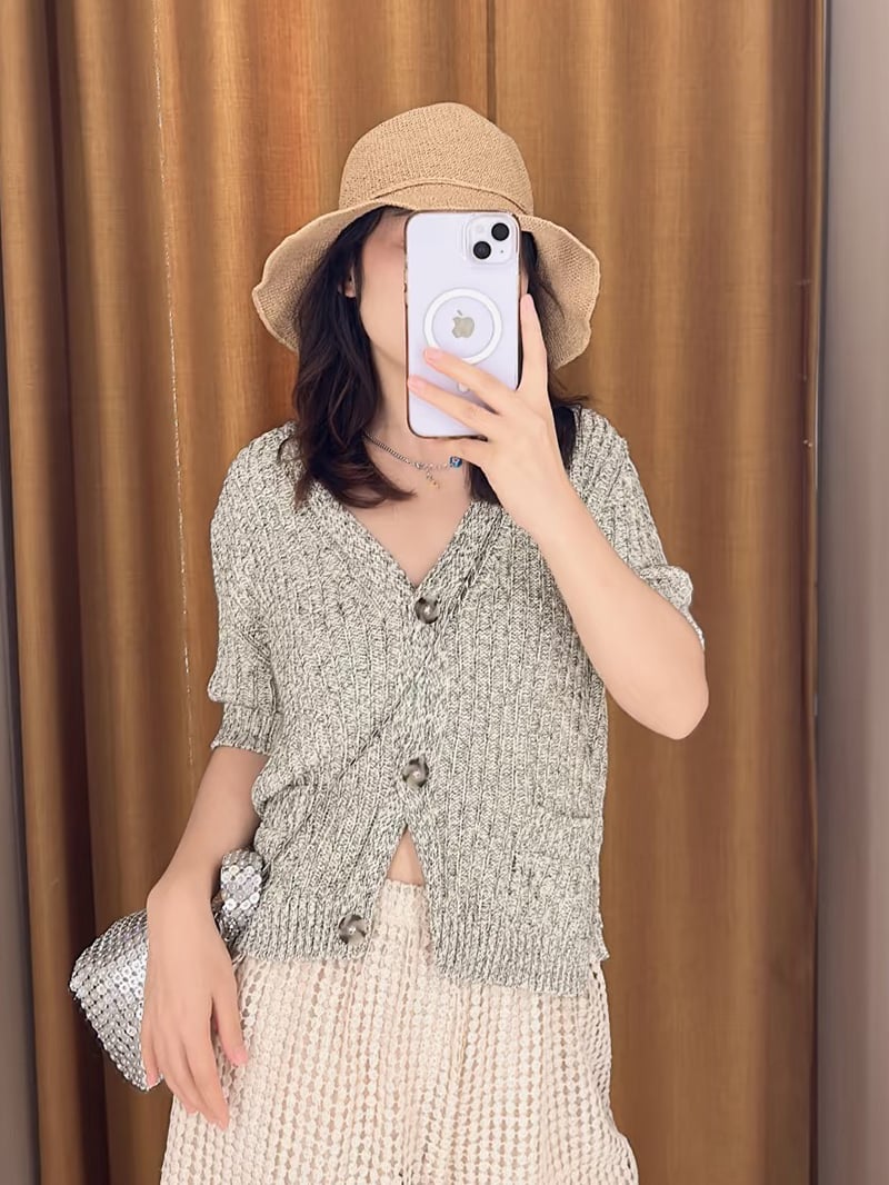 MAX&Co.短袖開襟衫