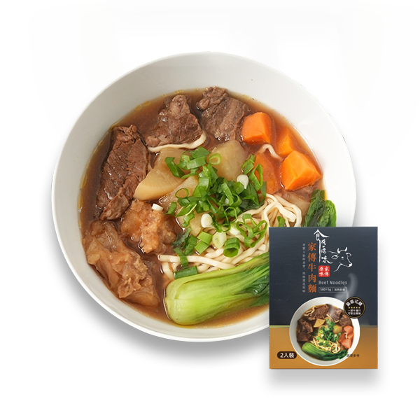 半筋半肉牛肉麵（冷凍）