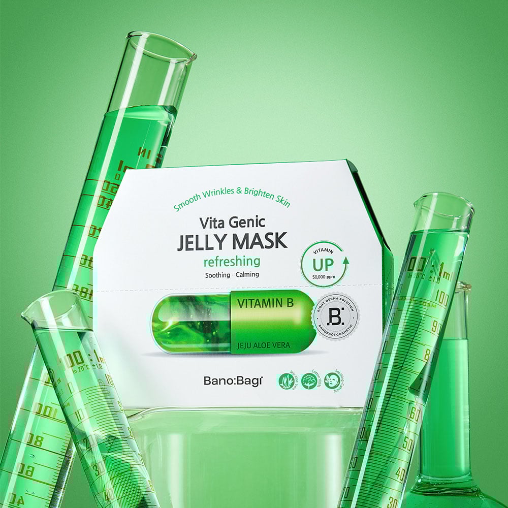 【BANOBAGI】舒緩鎮定維生素果凍面膜 30g*10入/盒