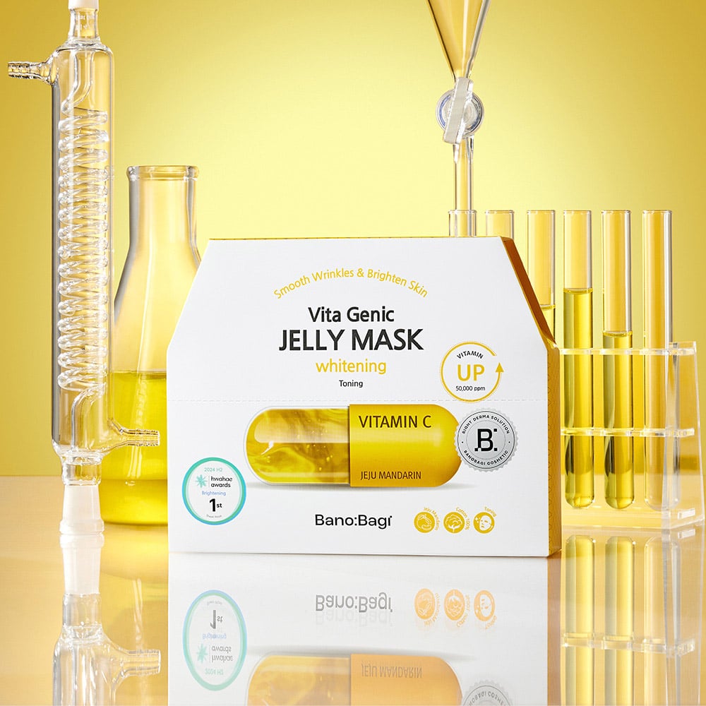 【BANOBAGI】煥彩亮顏維生素果凍面膜 30g*10入/盒