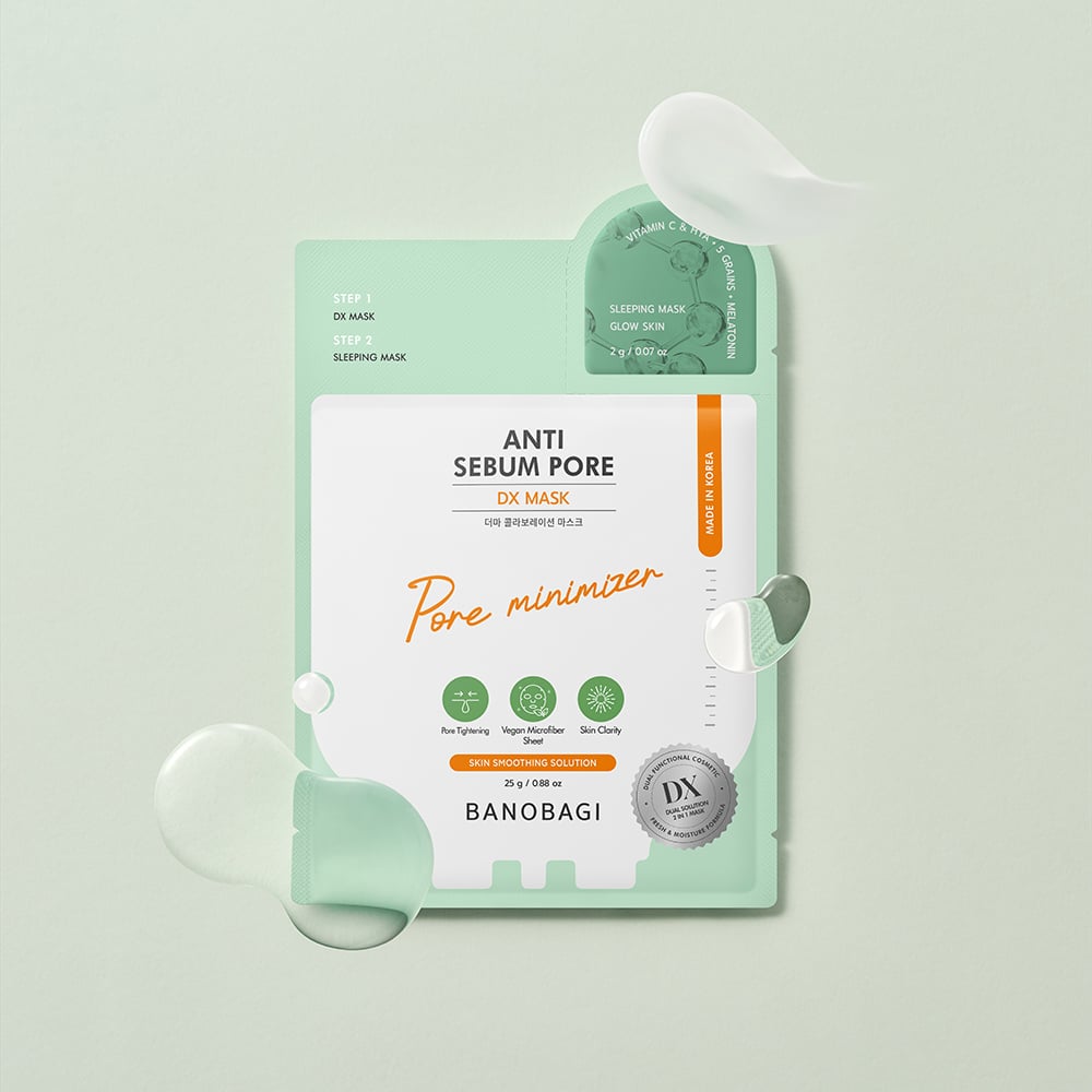 【BANOBAGI】DX毛孔護理面膜 (25+2)g*7入/盒