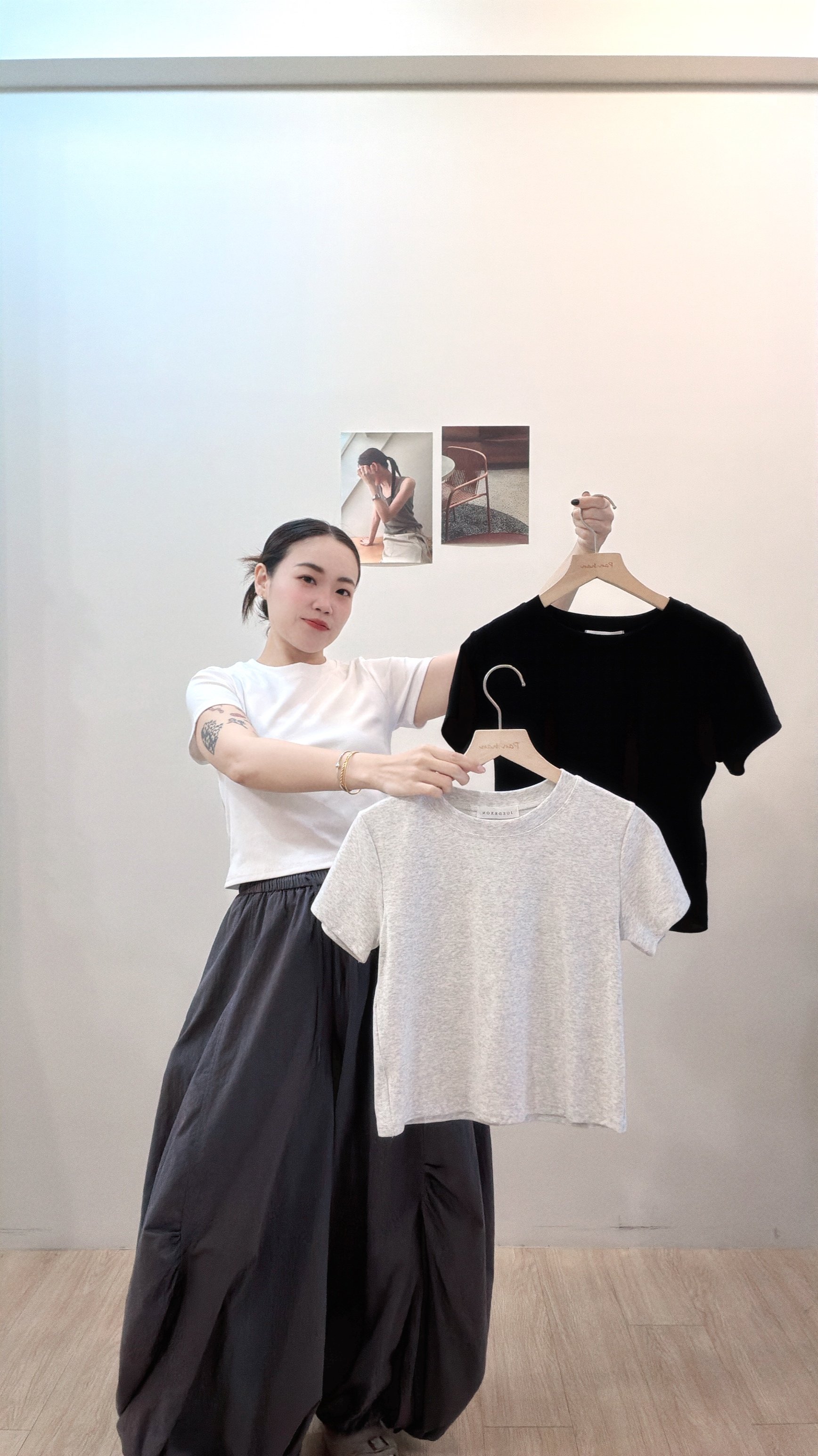 涼感百搭短tee