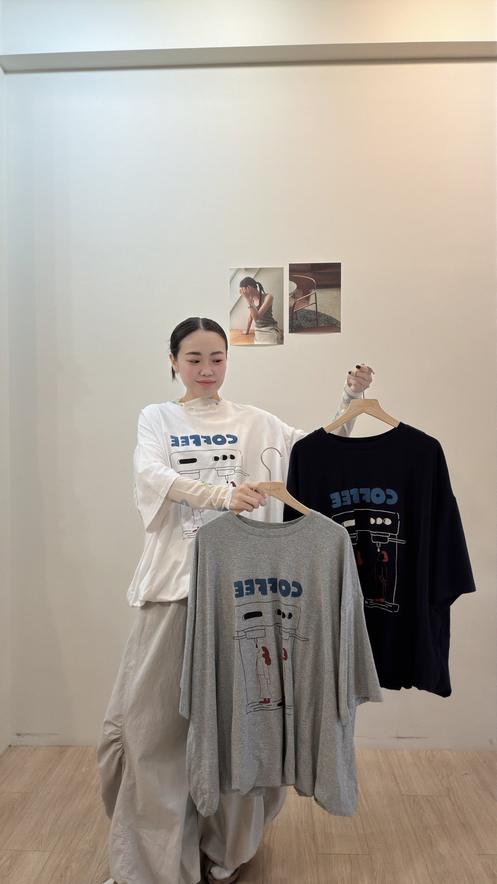Coffee澎澎寬Tee