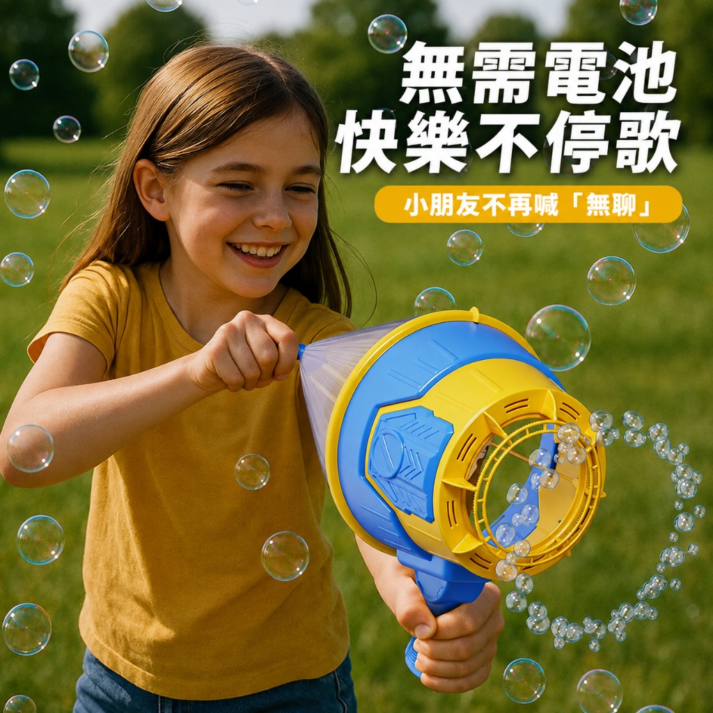 物理玩具 空氣砲泡泡機 手動泡泡機 沖天泡泡機 2025A戶外玩具 親子互動 吹泡泡玩具(影片必看)