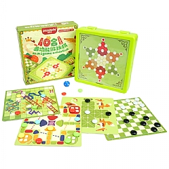 A-多合一親子遊戲棋多多六合一十合一五子棋飛行棋(影片必看)