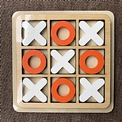 木製雙人遊戲 益智井字遊戲 井字棋XO1棋 (影片必看) 不挑款