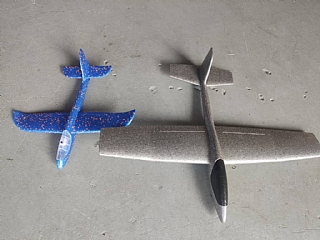 新款超大超大號84cm泡沫飛機滑翔機戶外親子