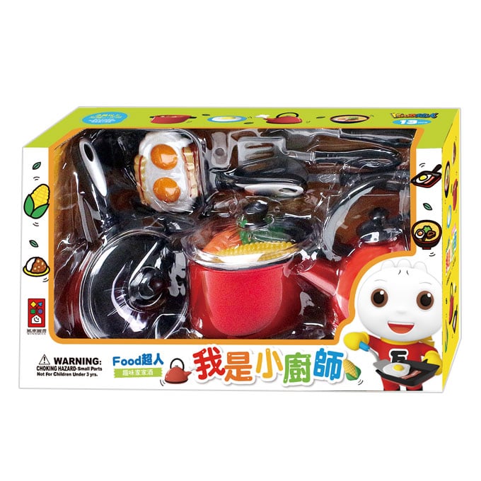 風車-我是小廚師*新版*-FOOD超人(大盒)