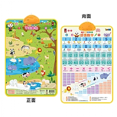 風車-可愛動物＆認識數字-FOOD超人有聲學習掛圖