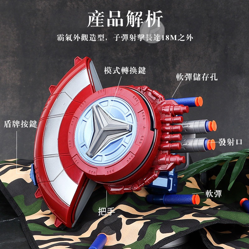 盾牌 隱藏式軟彈發射器美國盾牌 1311 ( 影片必看)