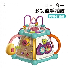 【 現貨】六面音樂盒升級款 七面音樂盒 648A-53益智早教 拍拍鼓(影片必看)