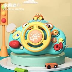 兒童方向盤早期教育YL201玩具寶寶仿汽車嬰兒車推車遛娃(影片必看)