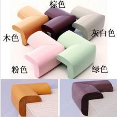 超柔彈性嬰兒安全用品防撞桌角 防護角 防撞角 一包10個（配膠自貼）(影片必看)