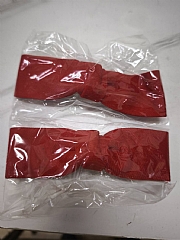 紅色蝴蝶髮夾 裝飾 表演喜慶新年聖誕節