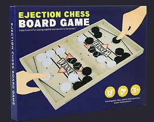 希音木質彈棋雙人彈射親子互動對戰桌上遊戲玩具