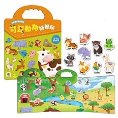 雙美-歡樂手提磁鐵遊戲:可愛動物好好玩