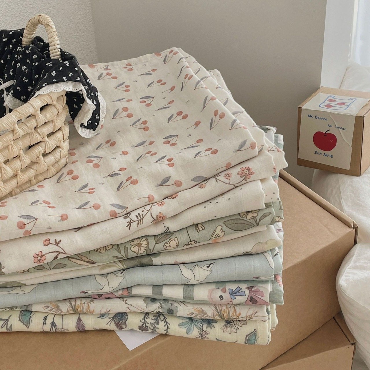 春夏季竹棉紗布透氣蓋毯