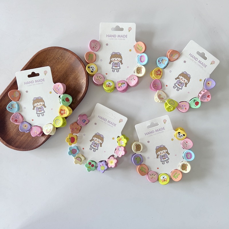 韓系花邊小號寶寶髮夾