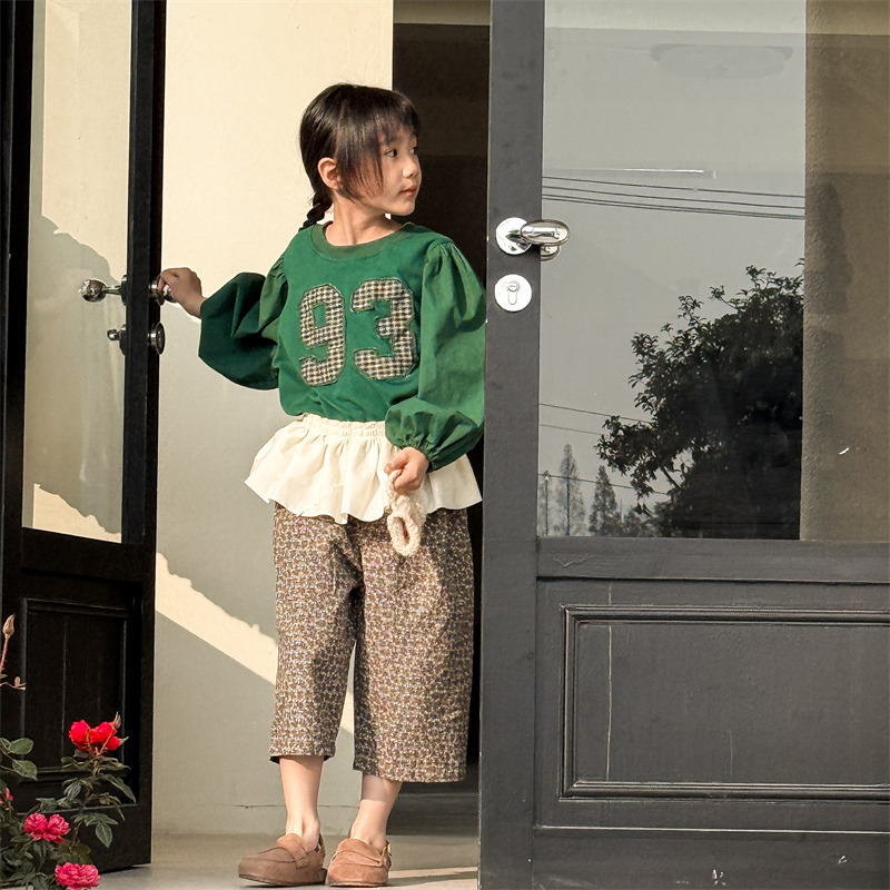 93號拼接公主袖上衣(無刷毛)