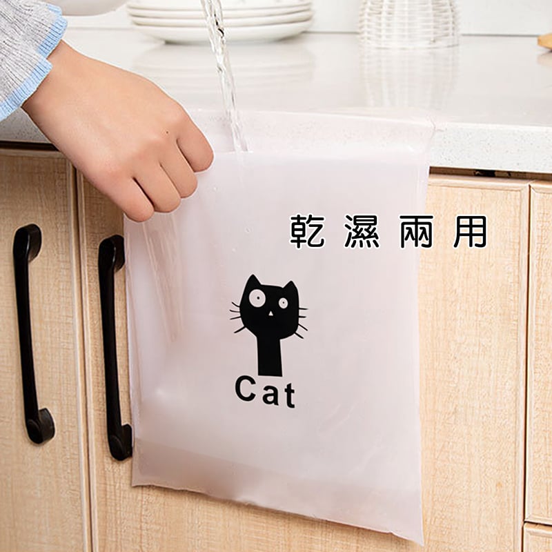 《黏貼式車用垃圾袋》1組10入