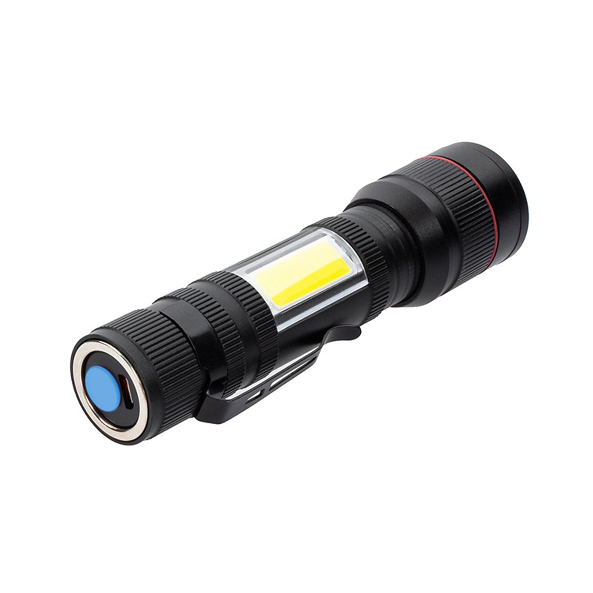 《USB迷你強光T6小手電》直接充電/伸縮變焦