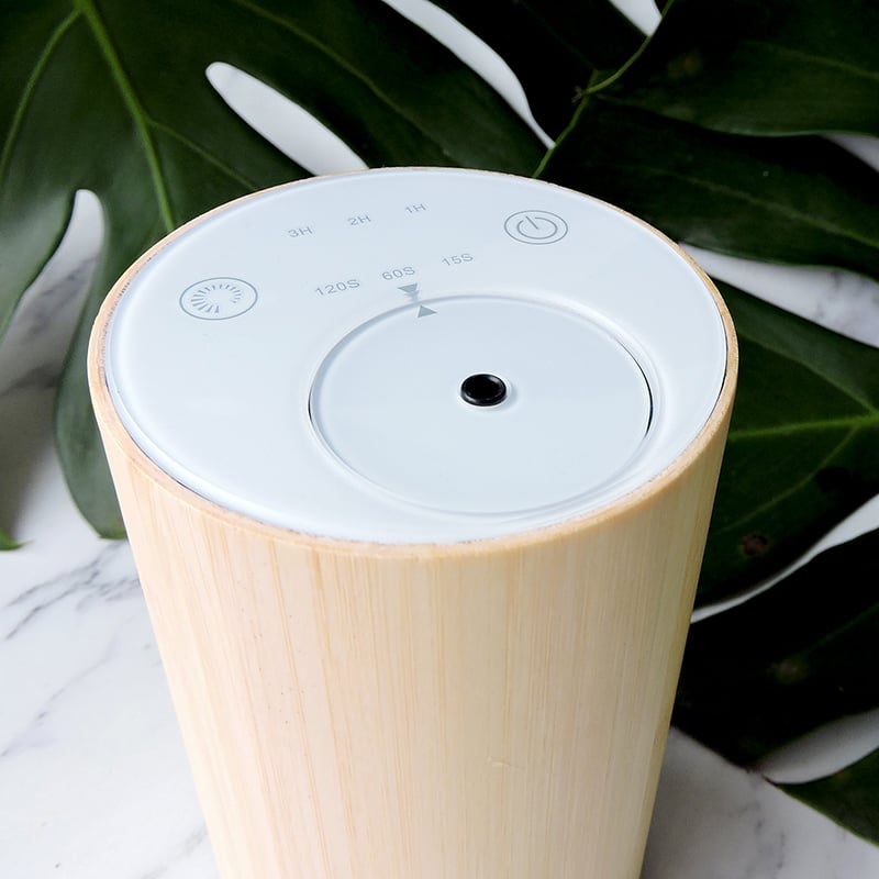 《行動無水精油擴香儀/擴香機》竹木款