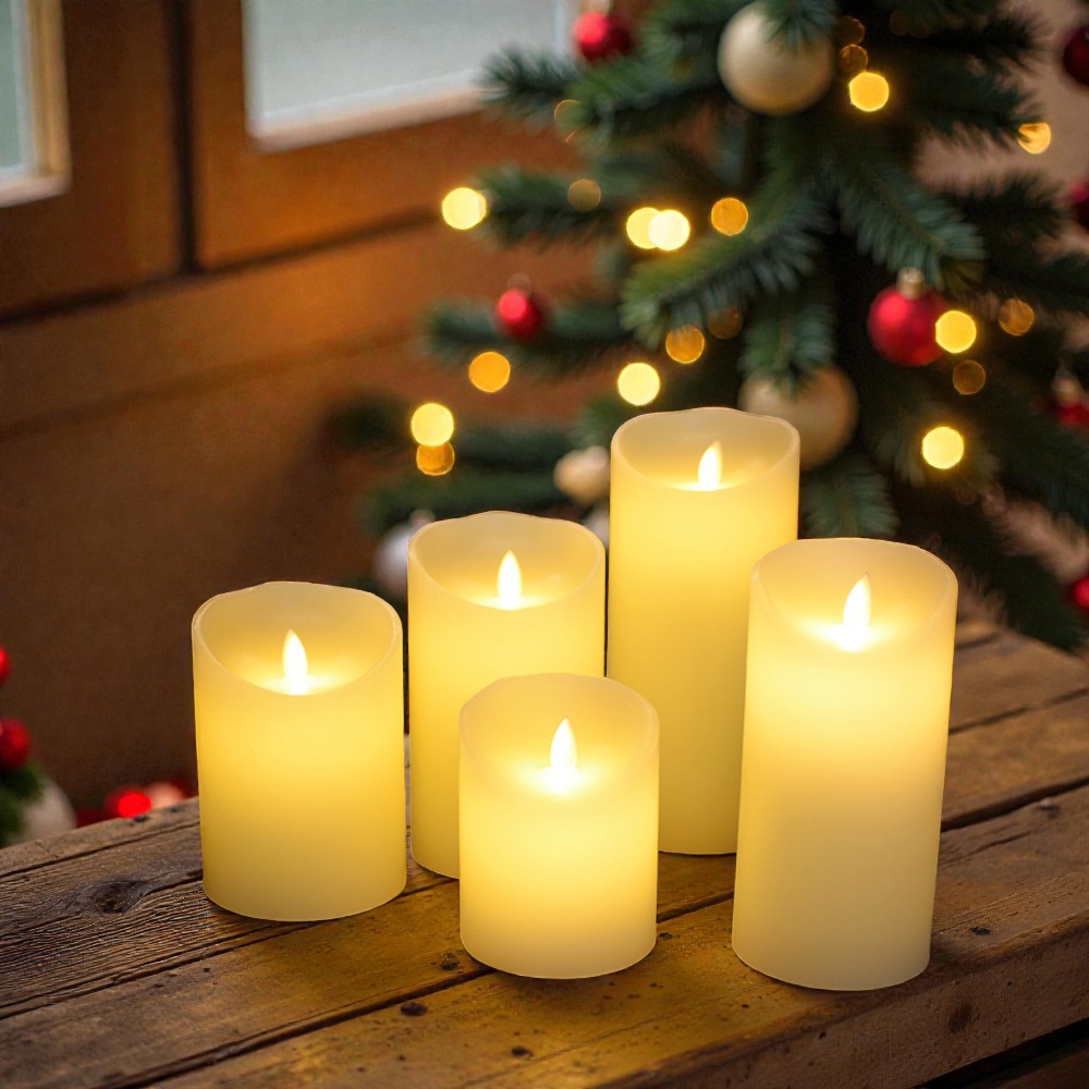 《浪漫LED蠟燭》燭芯仿真搖擺