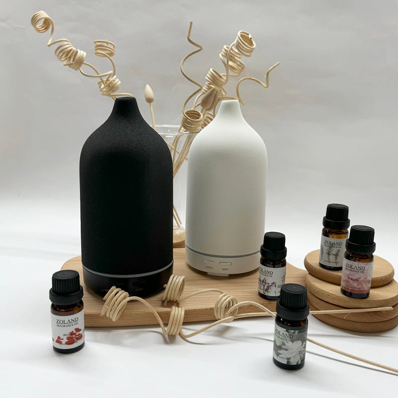 《陶瓷日式禪風/香氛水氧機》100ml