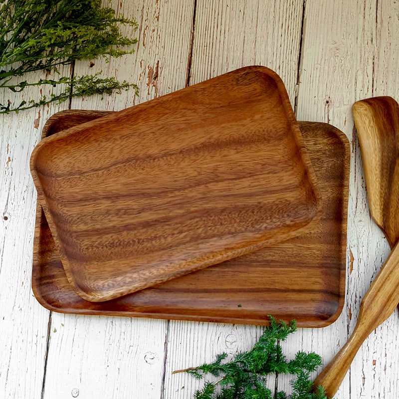 《胡桃木長方盤》 托盤 小托盤 餐盤