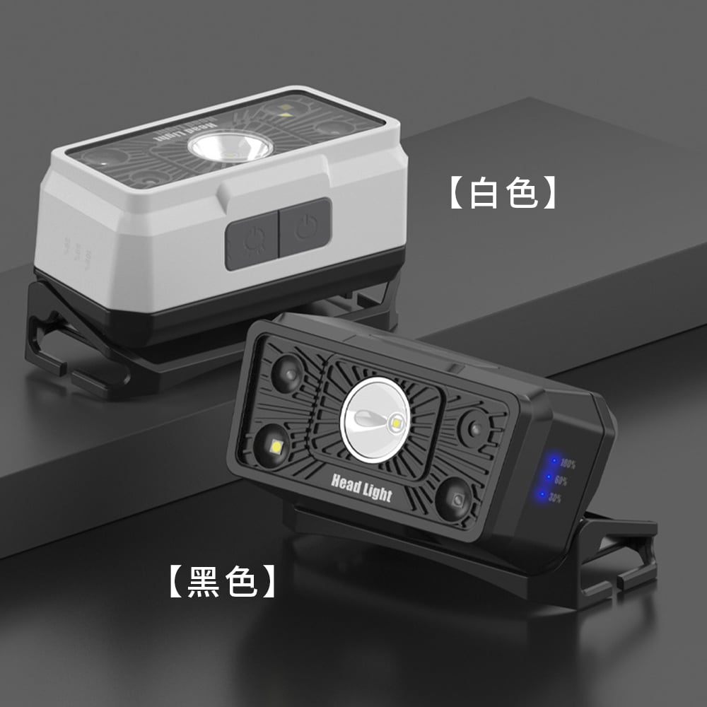 《感應頭燈》5檔燈光  戶外燈 露營燈