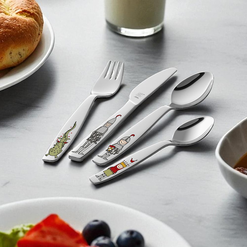 《 德國雙人牌 兒童餐具組/騎士系列》TWIN KIDS/07132-210-0【平行輸入】