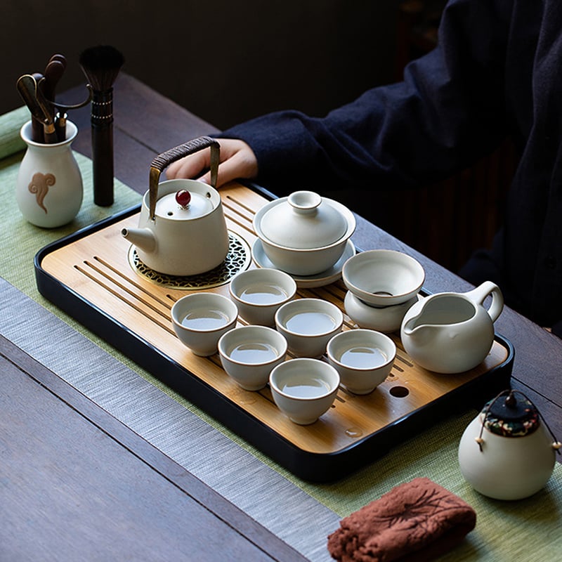 《汝窯功夫茶具組》