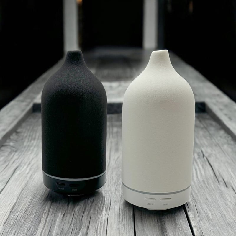 《陶瓷日式禪風/香氛水氧機》100ml