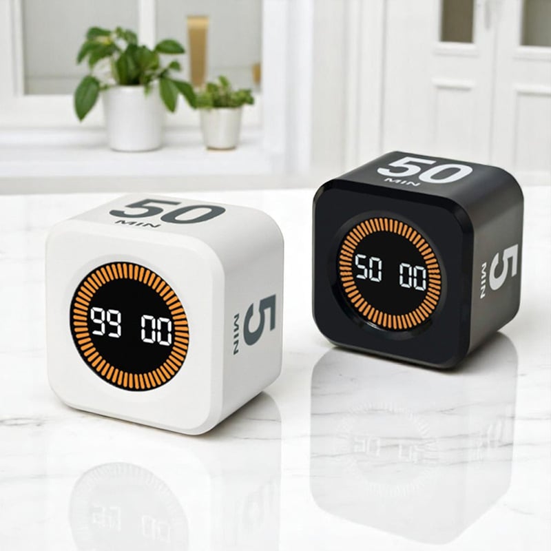 《 魔方重力計時器 》定時器 重力計時器 時間管理 魔方計時器