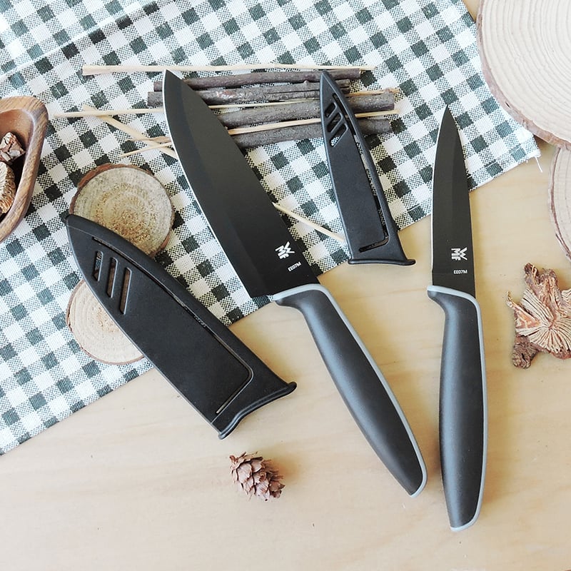 《不鏽鋼雙刀組附刀套9cm/13cm》德國WMF/1879084100【平行輸入】