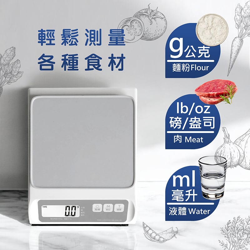 【家用烘焙好幫手】電子秤推薦｜精準秤重，成就完美甜點！