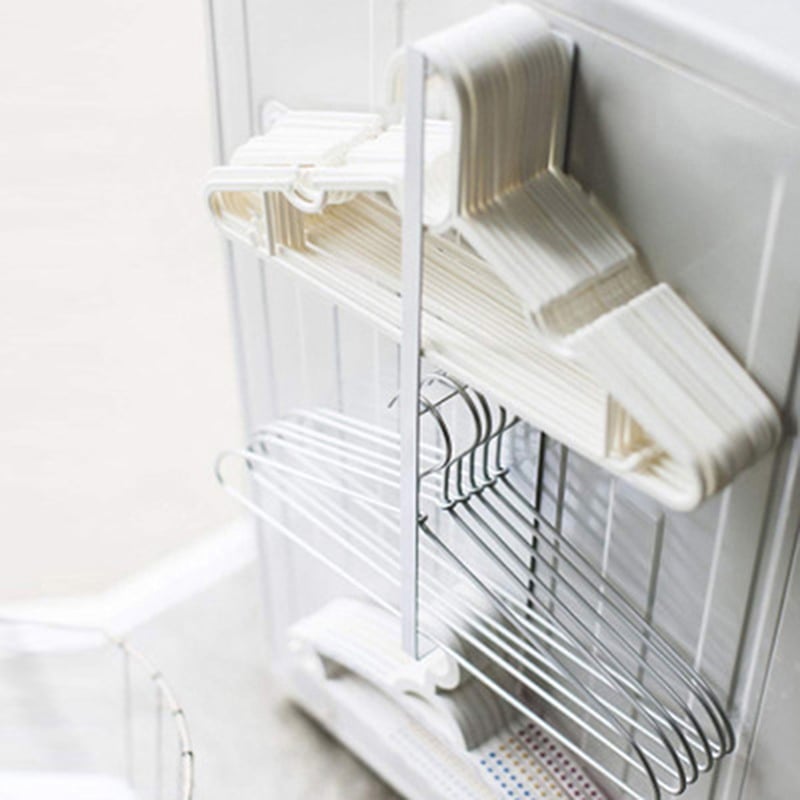 《磁吸衣架整理架》