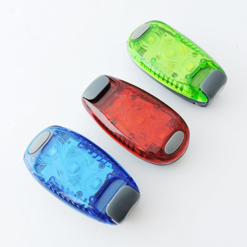 《LED夜間安全警示燈》跑步燈/綁腿燈/內附2顆電池