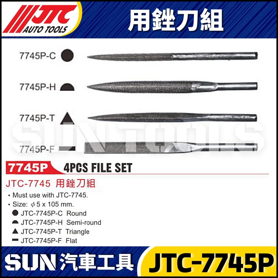 JTC-7745P  用剉刀組
