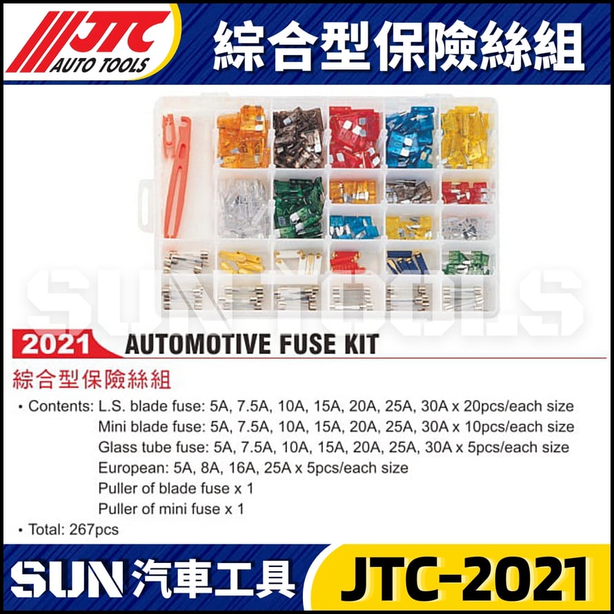 JTC-2021 綜合型保險絲組