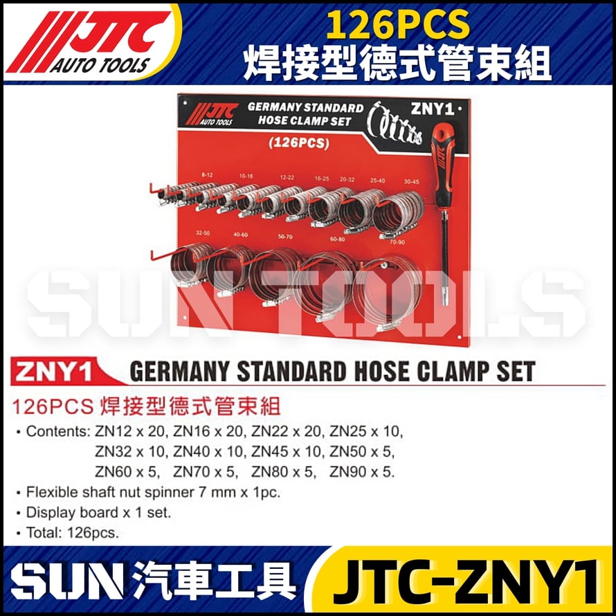 JTC-ZNY1 126PCS 焊接型德式管束組