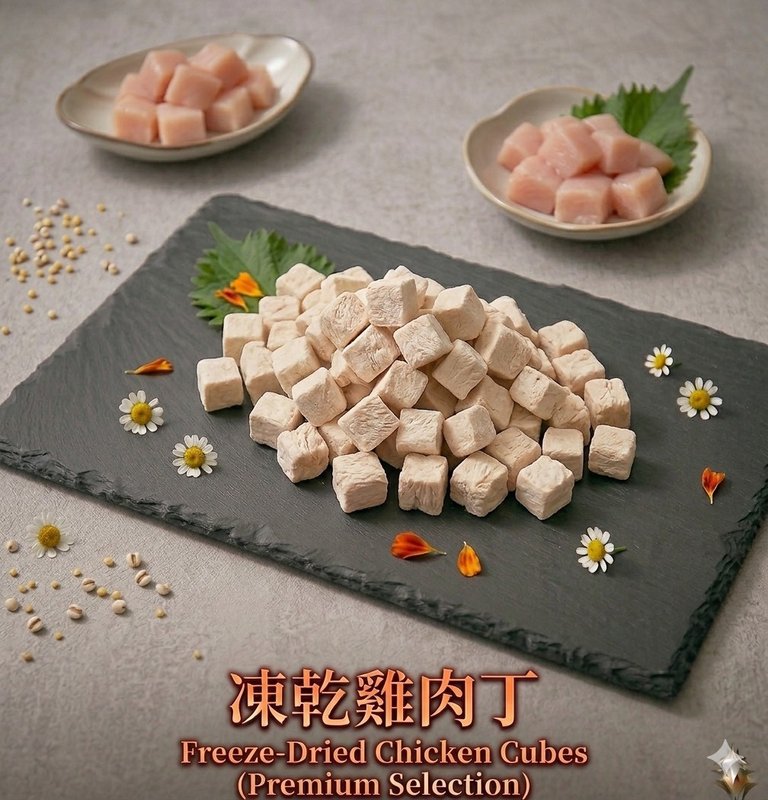 凍乾雞肉丁