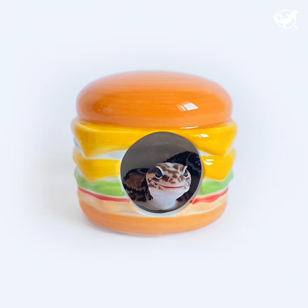 守宮漢堡陶瓷躲避屋 守宮漢堡陶瓷躲避屋