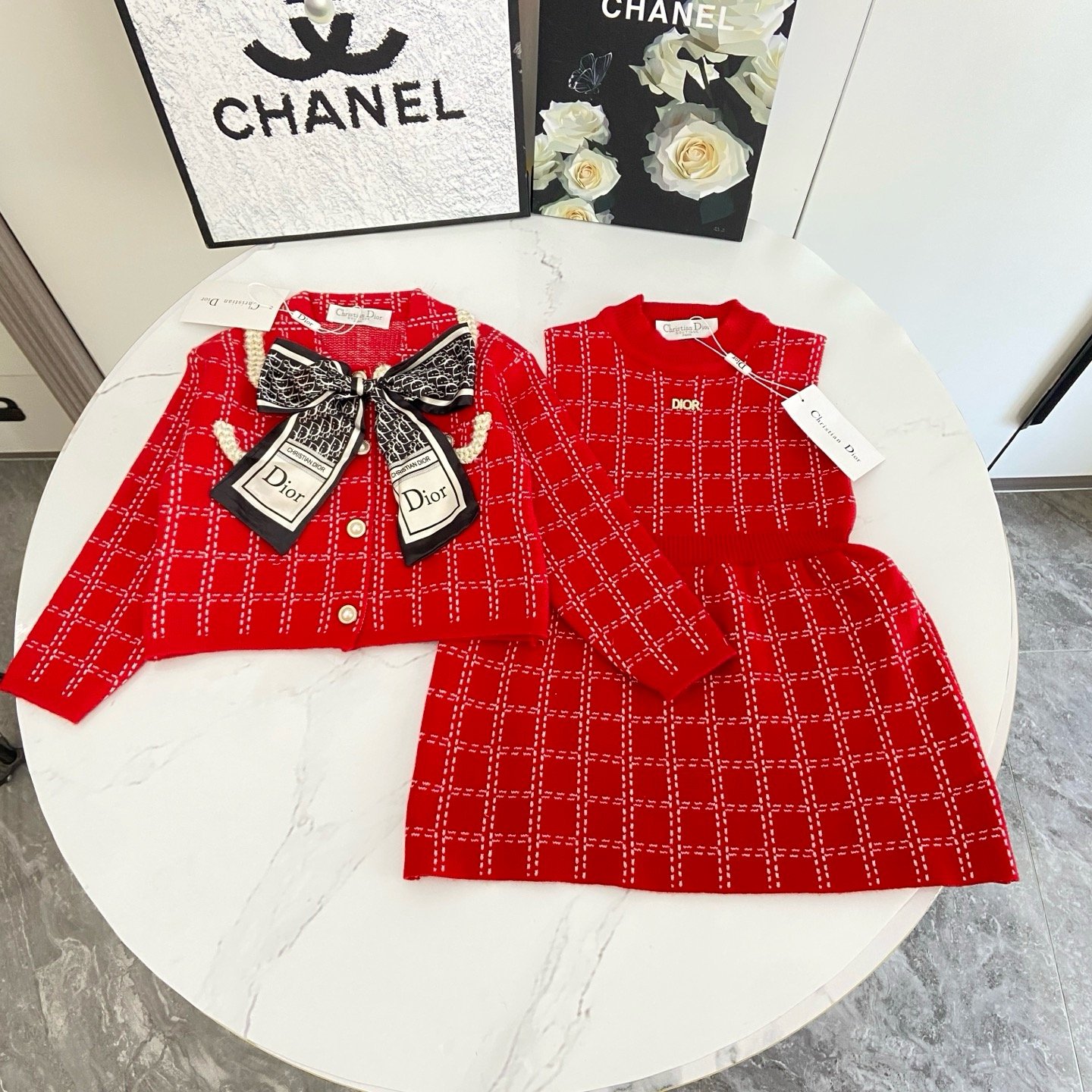 迪奧套裝｜貝殼